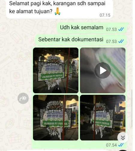 Pengiriman Papan Bunga Selamat Tanjakan Krangkeng