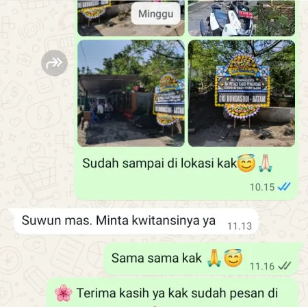 Pengiriman Papan Bunga Duka Tanjakan Krangkeng